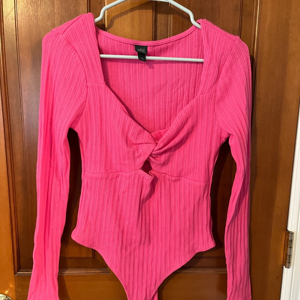 Bright Pink Bodysuit